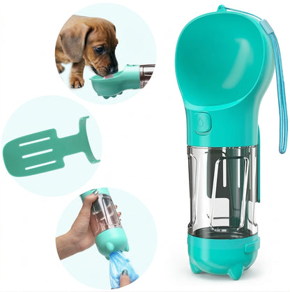 Botella Multifunción de Agua, Comida y Limpieza