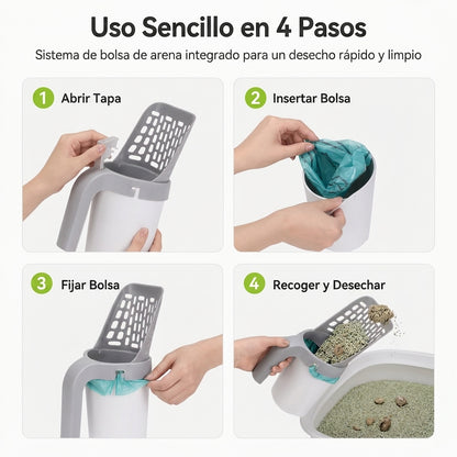 Recogedor de Arena para Gatos