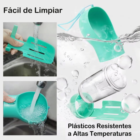 Botella Multifunción de Agua, Comida y Limpieza