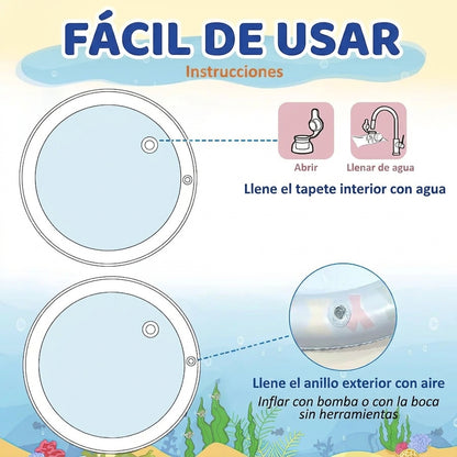 Tapete de Agua para Mascotas